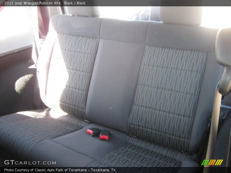 Black / Black 2012 Jeep Wrangler Rubicon 4X4