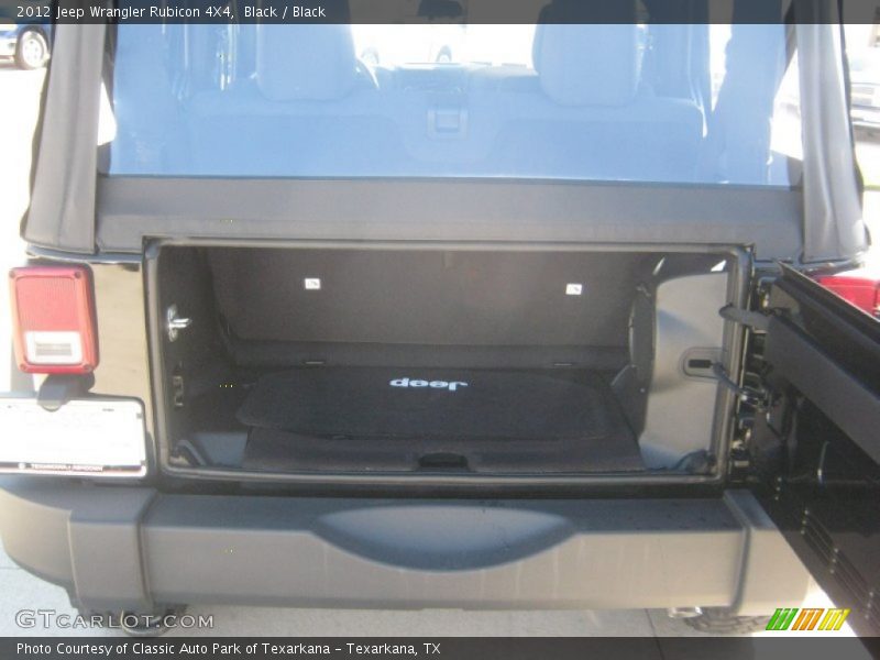 Black / Black 2012 Jeep Wrangler Rubicon 4X4