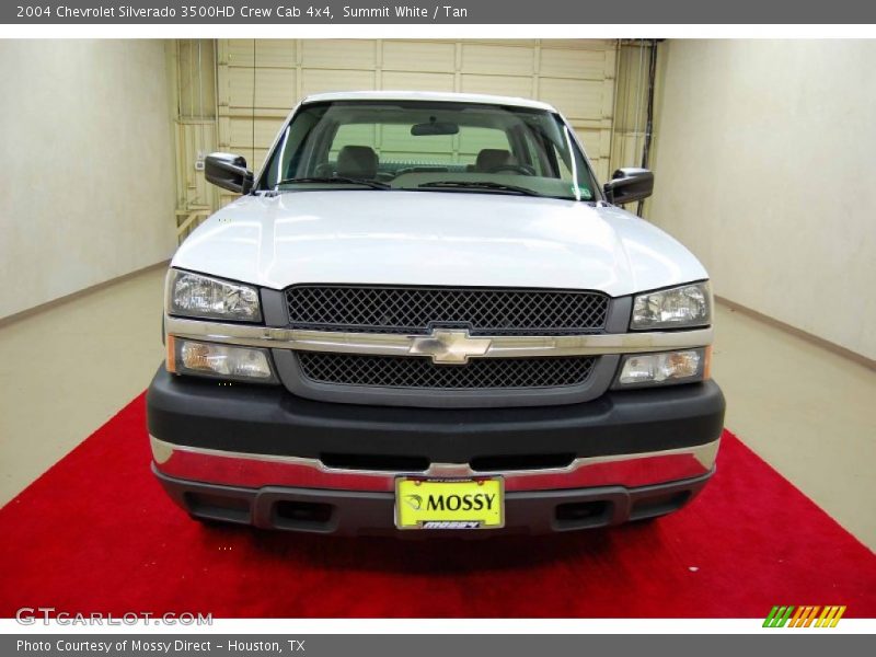 Summit White / Tan 2004 Chevrolet Silverado 3500HD Crew Cab 4x4