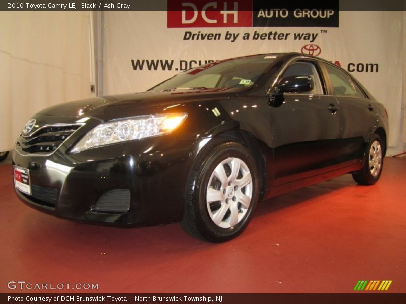 Black / Ash Gray 2010 Toyota Camry LE