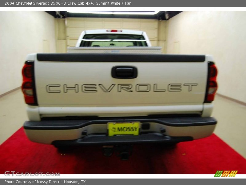 Summit White / Tan 2004 Chevrolet Silverado 3500HD Crew Cab 4x4