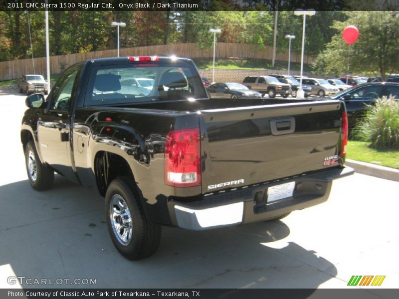 Onyx Black / Dark Titanium 2011 GMC Sierra 1500 Regular Cab