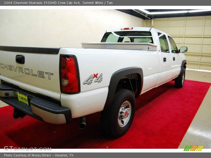 Summit White / Tan 2004 Chevrolet Silverado 3500HD Crew Cab 4x4