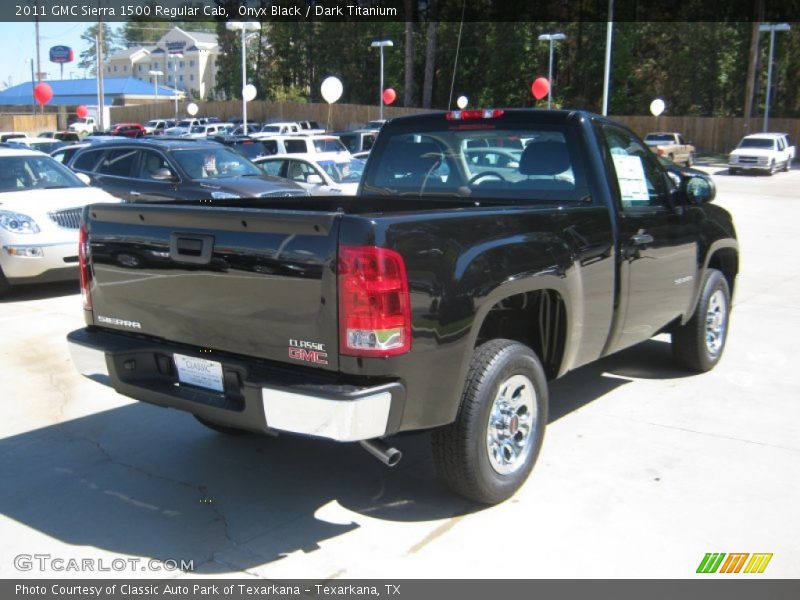 Onyx Black / Dark Titanium 2011 GMC Sierra 1500 Regular Cab