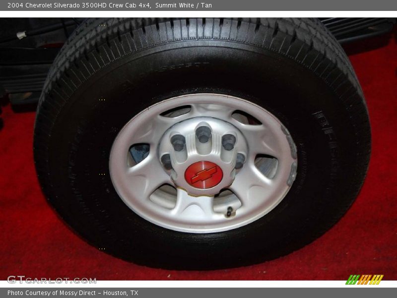 Summit White / Tan 2004 Chevrolet Silverado 3500HD Crew Cab 4x4