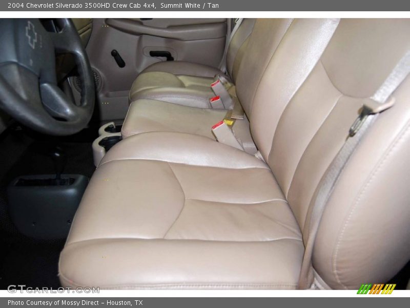 Summit White / Tan 2004 Chevrolet Silverado 3500HD Crew Cab 4x4