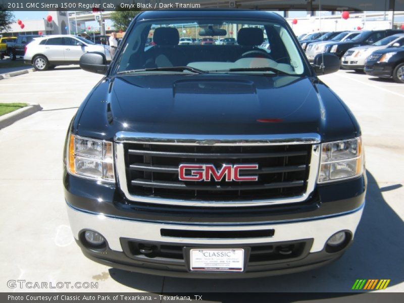 Onyx Black / Dark Titanium 2011 GMC Sierra 1500 Regular Cab