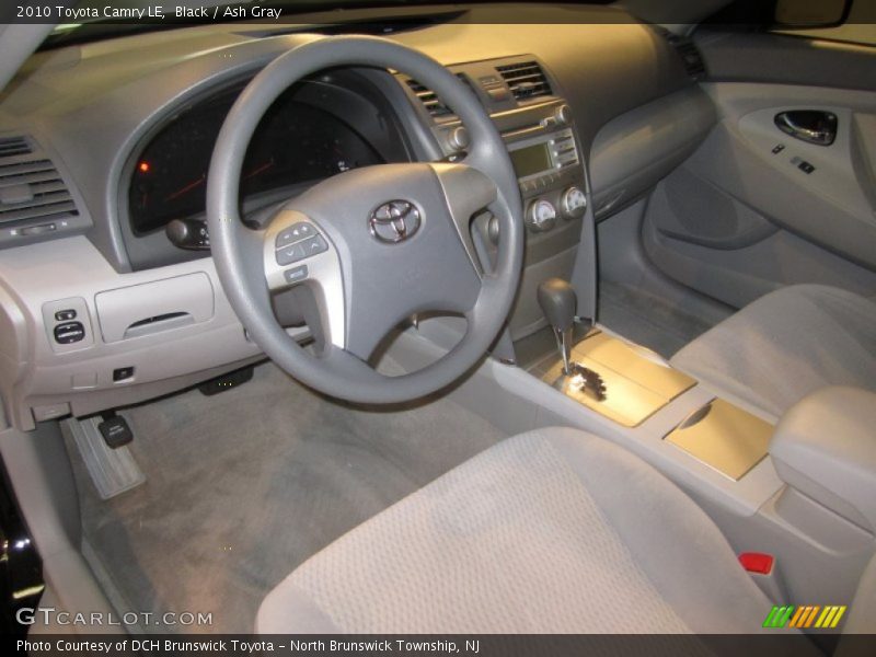 Black / Ash Gray 2010 Toyota Camry LE