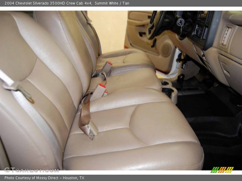 Summit White / Tan 2004 Chevrolet Silverado 3500HD Crew Cab 4x4