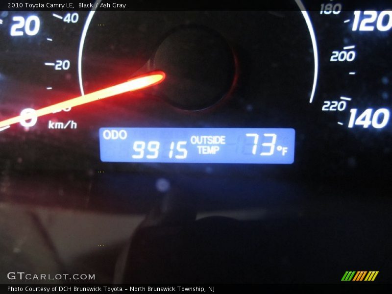 Black / Ash Gray 2010 Toyota Camry LE