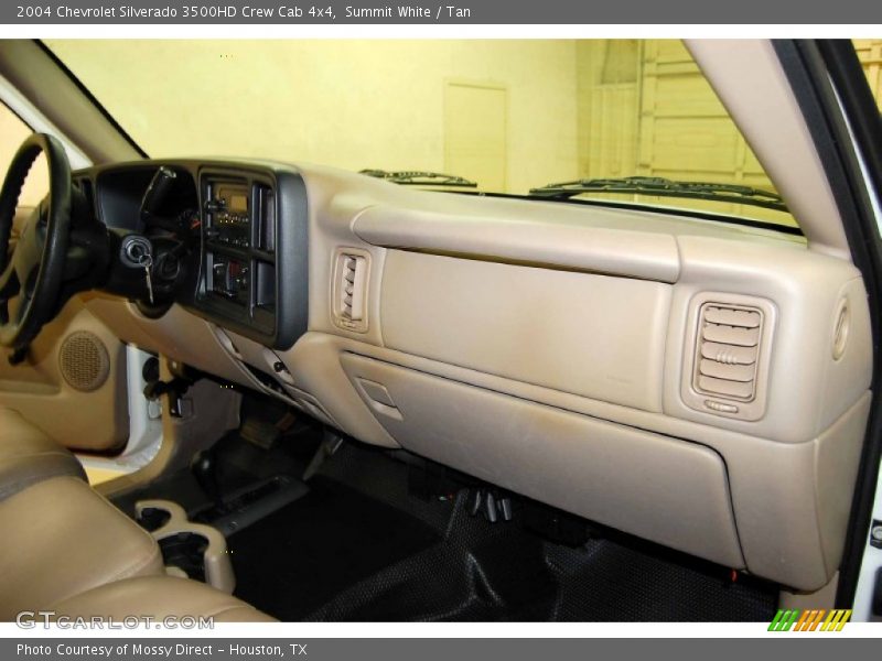 Summit White / Tan 2004 Chevrolet Silverado 3500HD Crew Cab 4x4