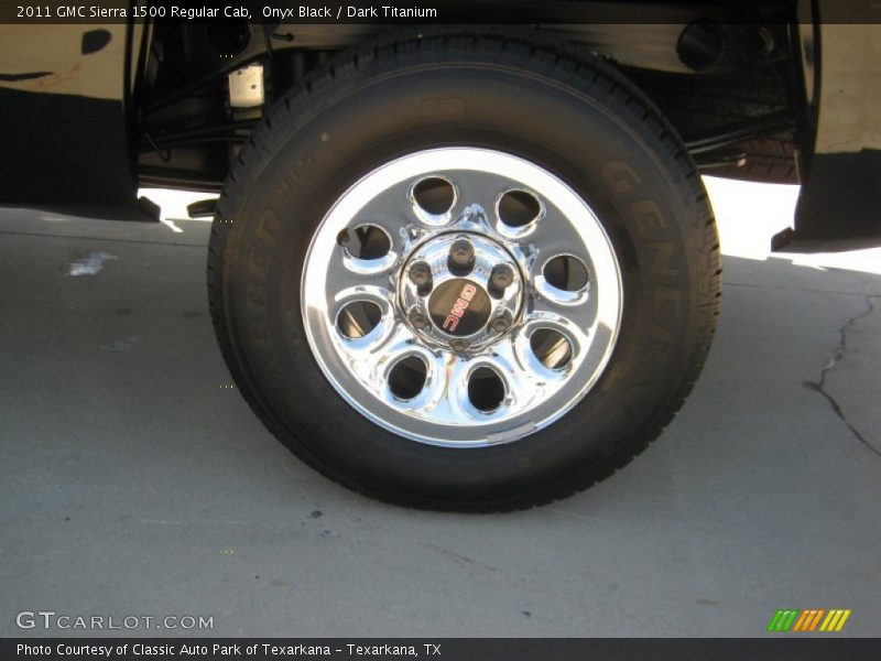 Onyx Black / Dark Titanium 2011 GMC Sierra 1500 Regular Cab