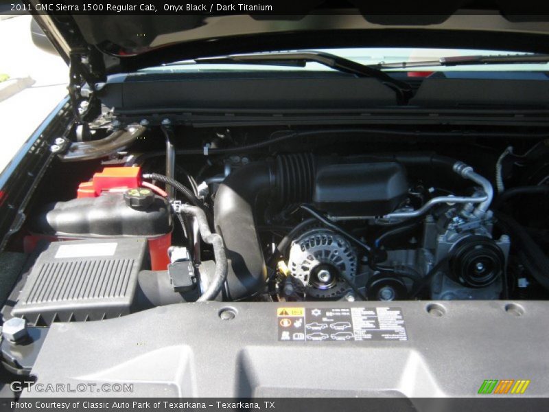 Onyx Black / Dark Titanium 2011 GMC Sierra 1500 Regular Cab