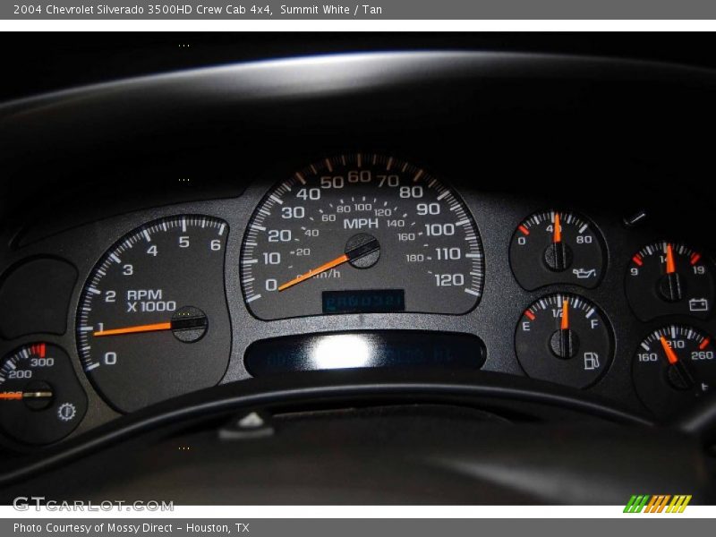  2004 Silverado 3500HD Crew Cab 4x4 Crew Cab 4x4 Gauges