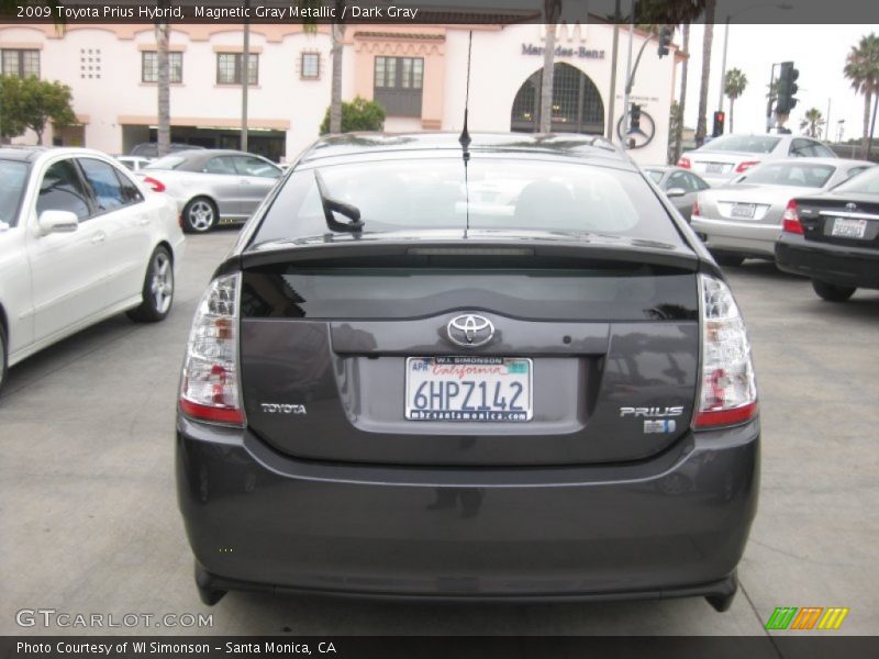 Magnetic Gray Metallic / Dark Gray 2009 Toyota Prius Hybrid