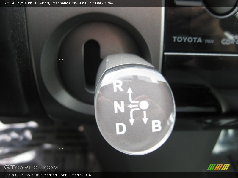 Magnetic Gray Metallic / Dark Gray 2009 Toyota Prius Hybrid