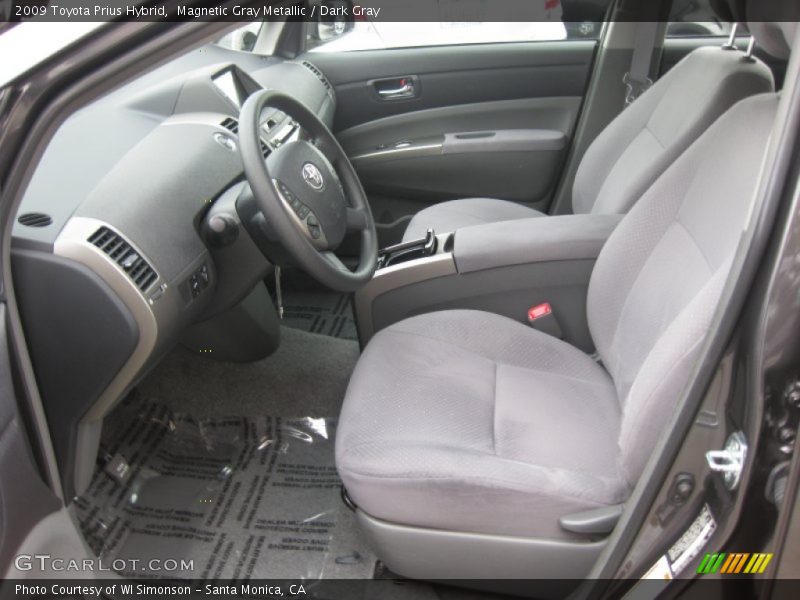 Magnetic Gray Metallic / Dark Gray 2009 Toyota Prius Hybrid