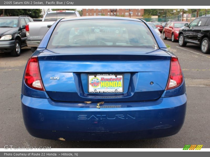 Pacific Blue / Gray 2005 Saturn ION 2 Sedan