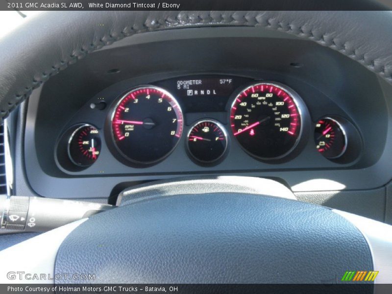 2011 Acadia SL AWD SL AWD Gauges