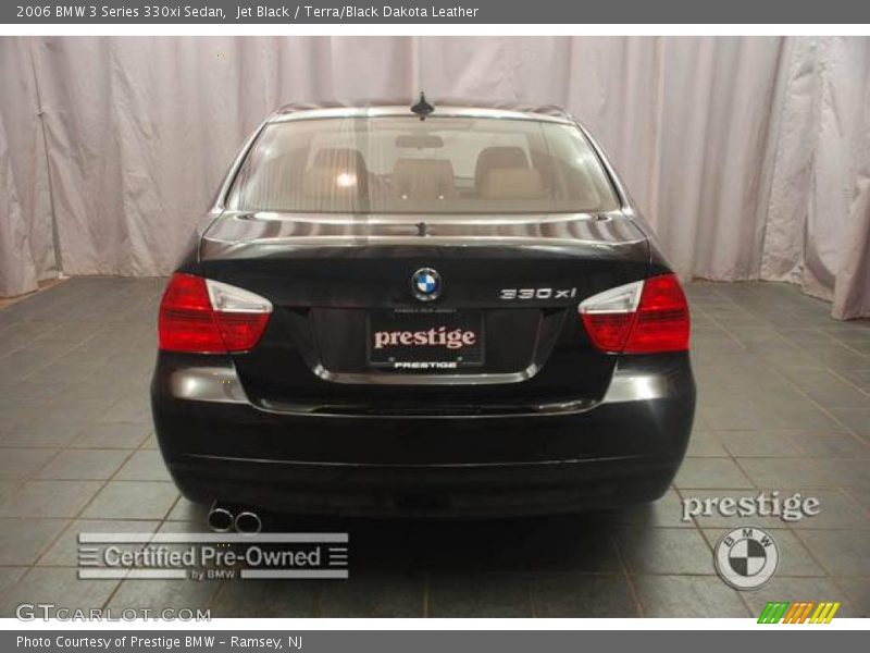 Jet Black / Terra/Black Dakota Leather 2006 BMW 3 Series 330xi Sedan