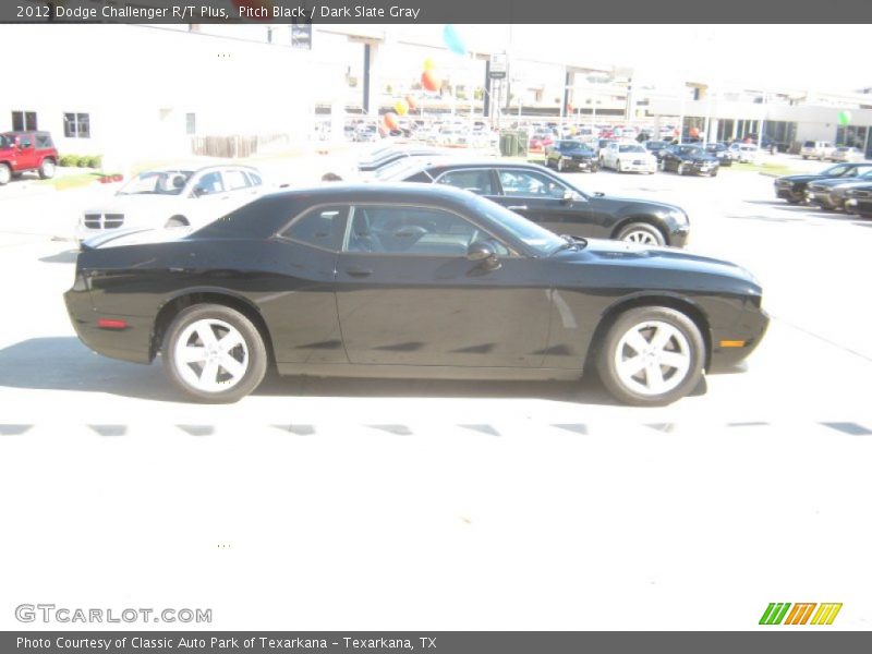 Pitch Black / Dark Slate Gray 2012 Dodge Challenger R/T Plus