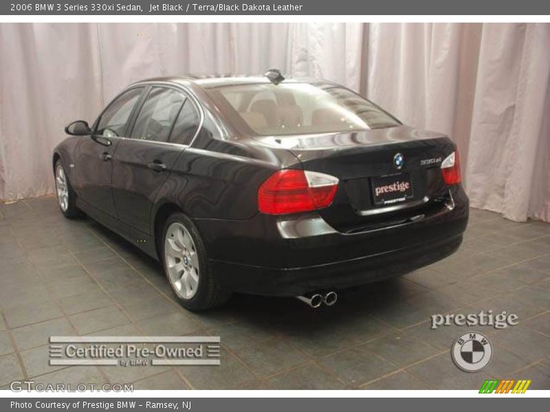 Jet Black / Terra/Black Dakota Leather 2006 BMW 3 Series 330xi Sedan
