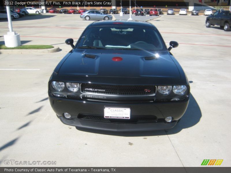 Pitch Black / Dark Slate Gray 2012 Dodge Challenger R/T Plus