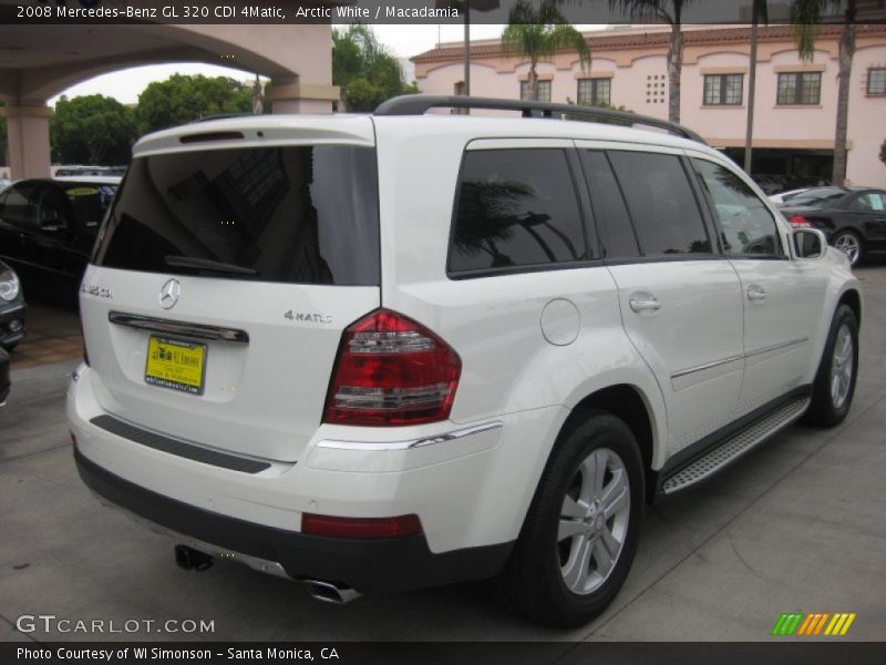 Arctic White / Macadamia 2008 Mercedes-Benz GL 320 CDI 4Matic