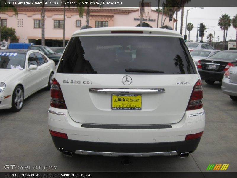 Arctic White / Macadamia 2008 Mercedes-Benz GL 320 CDI 4Matic