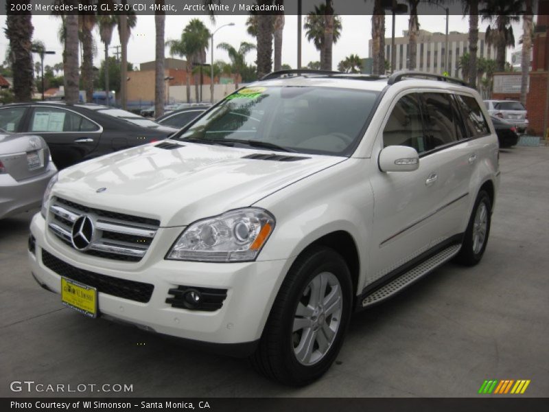 Arctic White / Macadamia 2008 Mercedes-Benz GL 320 CDI 4Matic