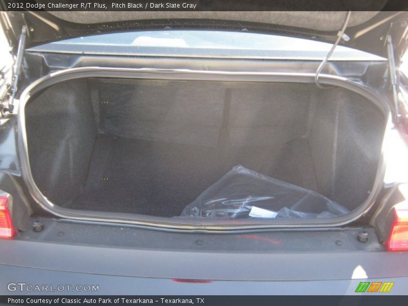 Pitch Black / Dark Slate Gray 2012 Dodge Challenger R/T Plus
