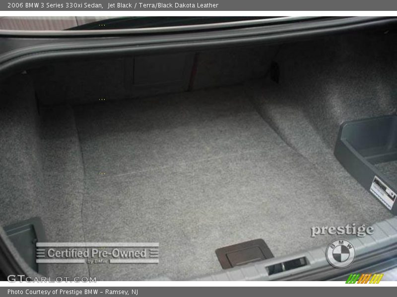 Jet Black / Terra/Black Dakota Leather 2006 BMW 3 Series 330xi Sedan