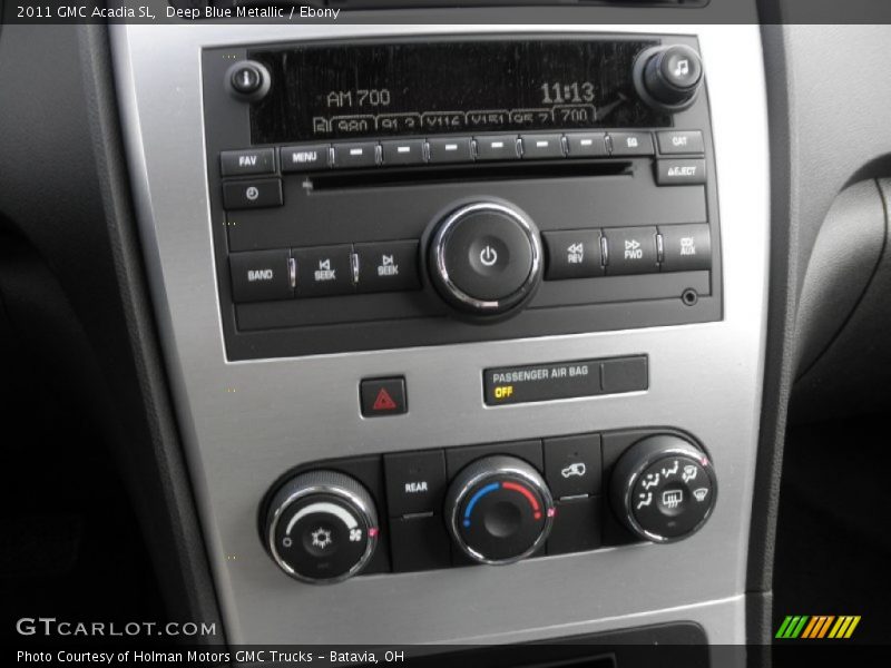 Deep Blue Metallic / Ebony 2011 GMC Acadia SL