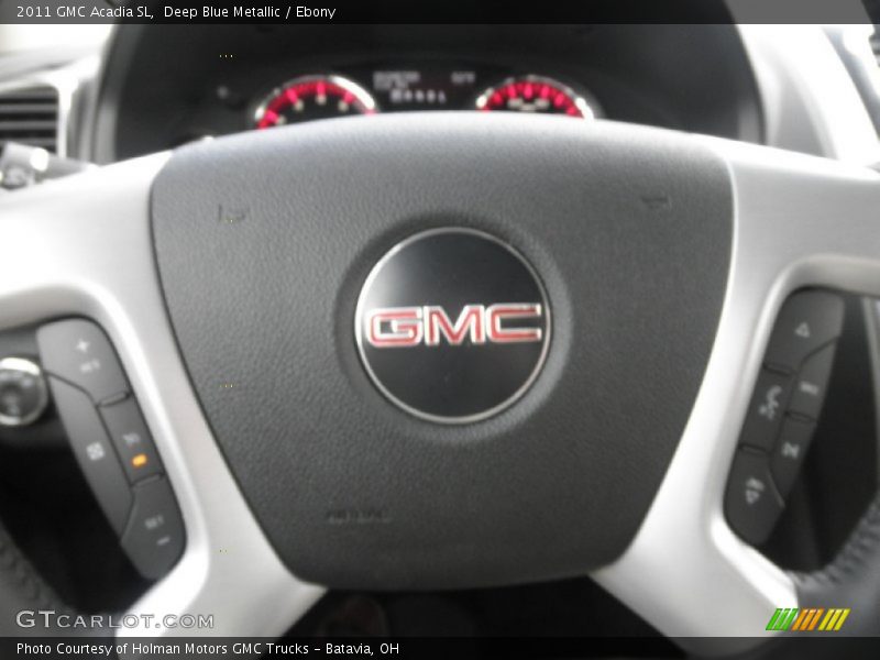 Deep Blue Metallic / Ebony 2011 GMC Acadia SL