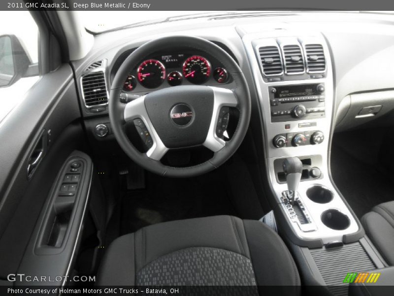 Deep Blue Metallic / Ebony 2011 GMC Acadia SL