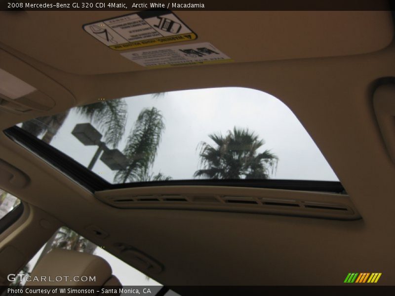 Arctic White / Macadamia 2008 Mercedes-Benz GL 320 CDI 4Matic