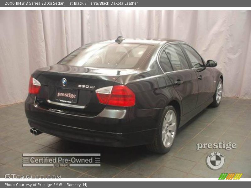 Jet Black / Terra/Black Dakota Leather 2006 BMW 3 Series 330xi Sedan