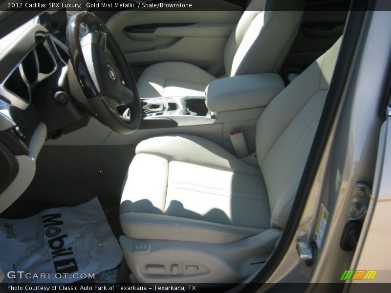 Gold Mist Metallic / Shale/Brownstone 2012 Cadillac SRX Luxury