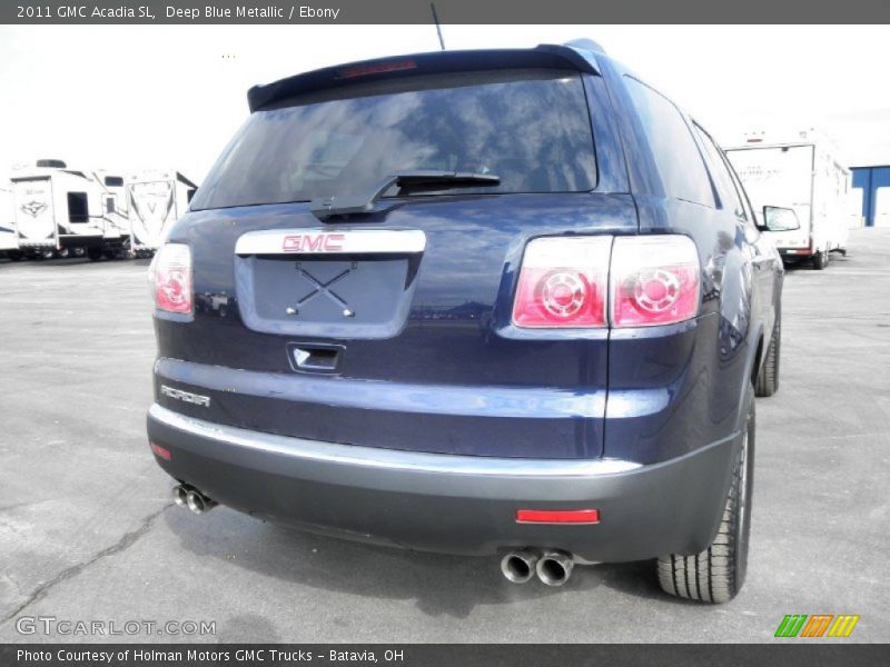 Deep Blue Metallic / Ebony 2011 GMC Acadia SL