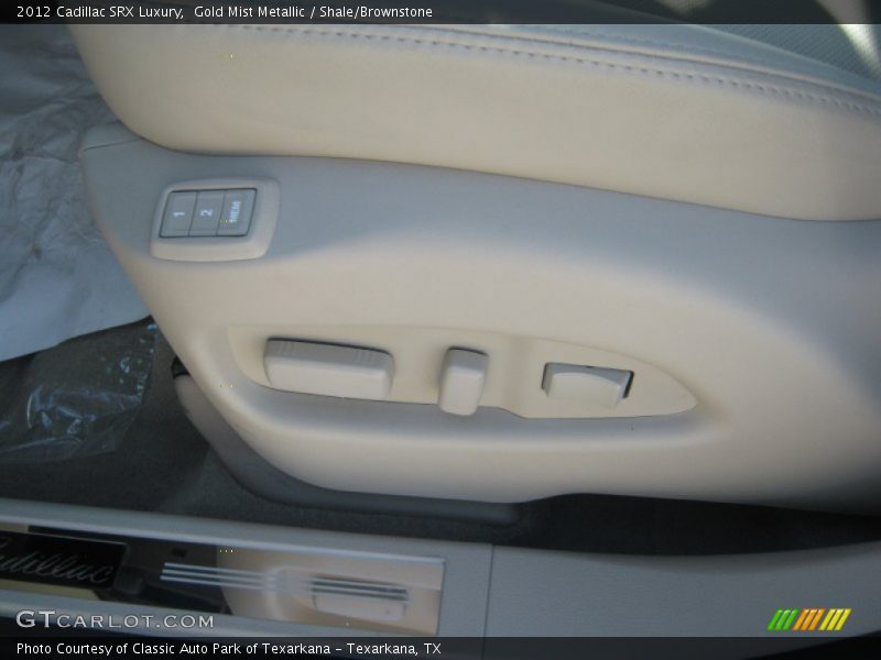 Gold Mist Metallic / Shale/Brownstone 2012 Cadillac SRX Luxury
