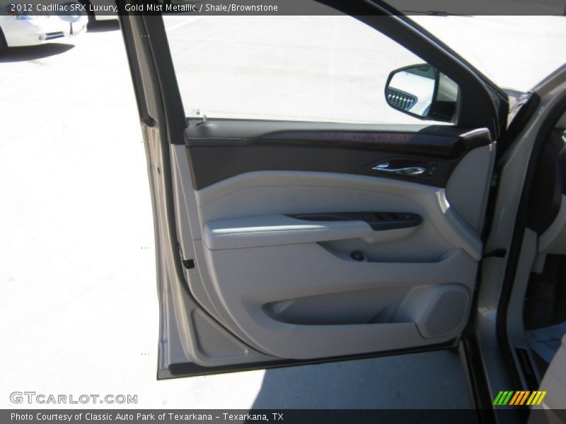 Gold Mist Metallic / Shale/Brownstone 2012 Cadillac SRX Luxury