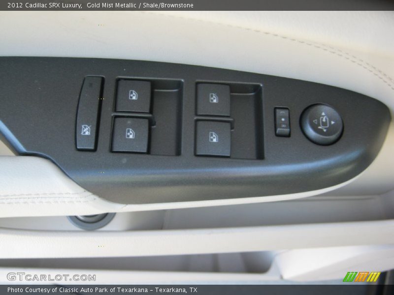 Gold Mist Metallic / Shale/Brownstone 2012 Cadillac SRX Luxury