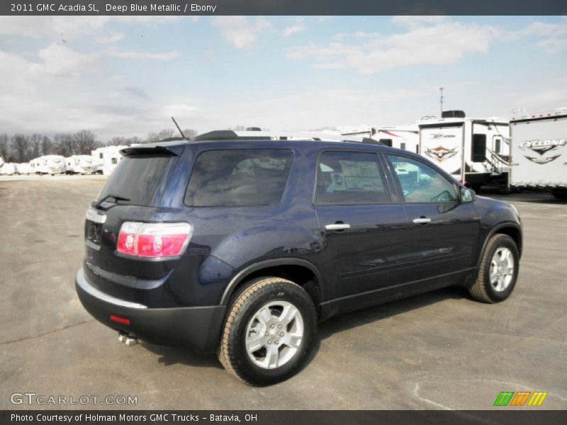 Deep Blue Metallic / Ebony 2011 GMC Acadia SL