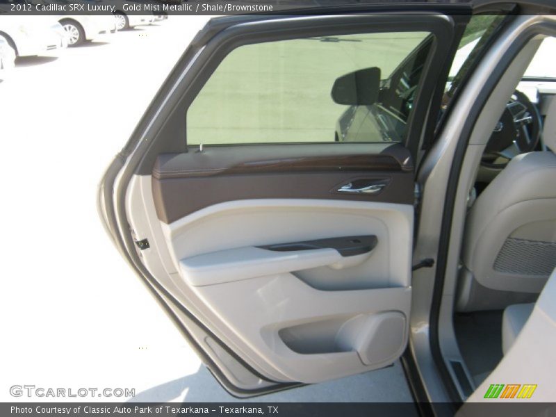 Gold Mist Metallic / Shale/Brownstone 2012 Cadillac SRX Luxury