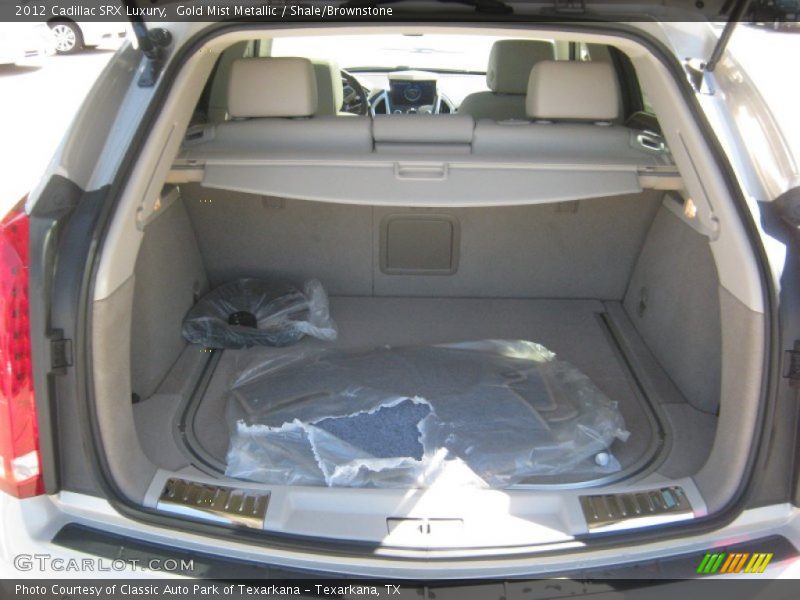 Gold Mist Metallic / Shale/Brownstone 2012 Cadillac SRX Luxury