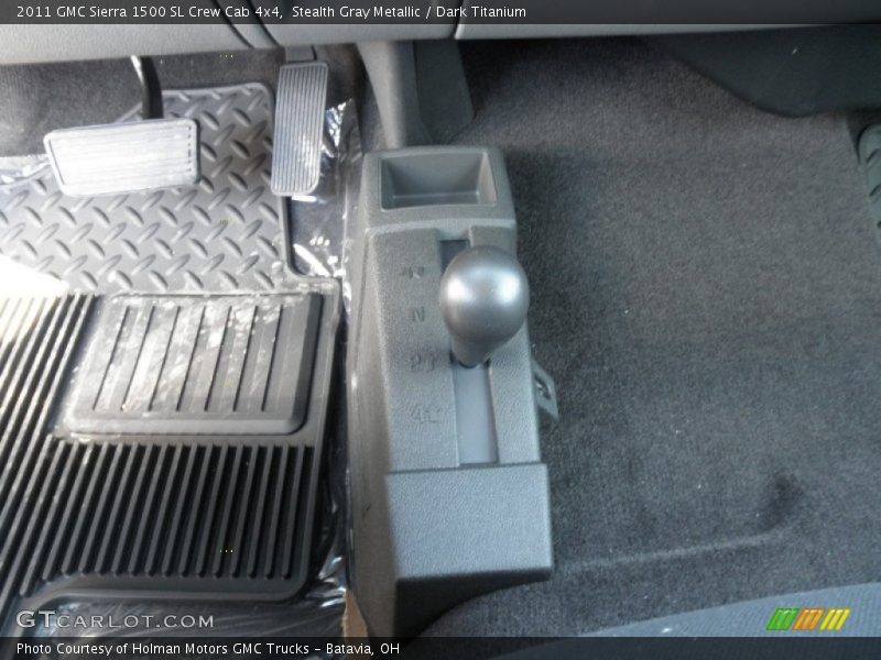 Stealth Gray Metallic / Dark Titanium 2011 GMC Sierra 1500 SL Crew Cab 4x4