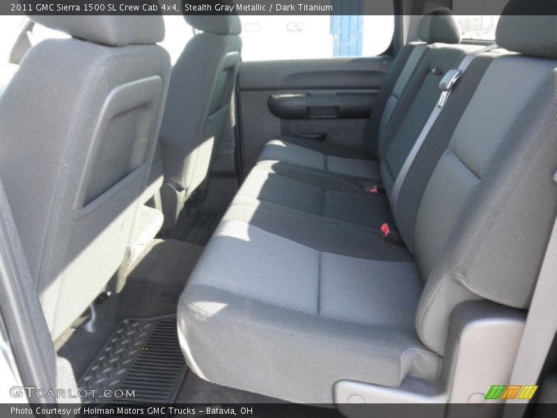 Stealth Gray Metallic / Dark Titanium 2011 GMC Sierra 1500 SL Crew Cab 4x4