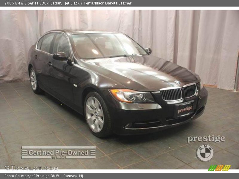 Jet Black / Terra/Black Dakota Leather 2006 BMW 3 Series 330xi Sedan