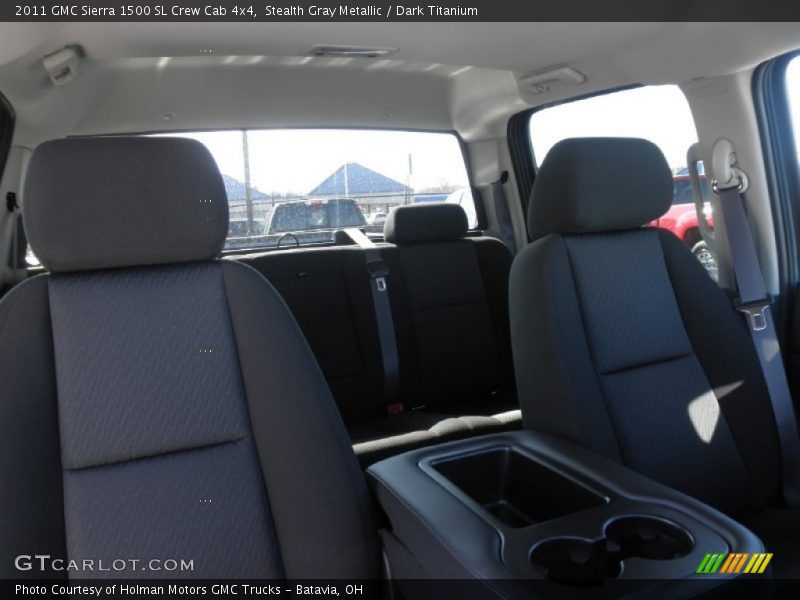 Stealth Gray Metallic / Dark Titanium 2011 GMC Sierra 1500 SL Crew Cab 4x4