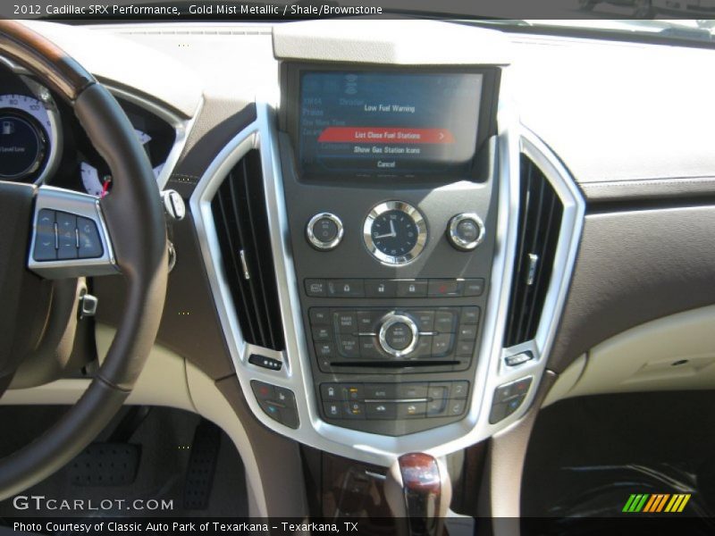Gold Mist Metallic / Shale/Brownstone 2012 Cadillac SRX Performance